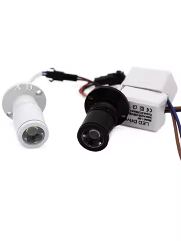 1W 3W led recessed cabinet mini spot light AC85-265V downlight 12V DC jewelry show Include Led Drive
