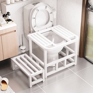 Toilet toilet to squat toilet squat pit artifact squat pit type toilet stool footstool foot squat to