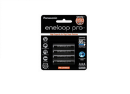 Panasonic eneloop pro BK-4HCCE/4BT AAA Rechargeable Ni-MH battery x 1 Pack (4 Battery)