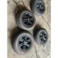 Toyota hiace sport rim hilux SWAP 195 r15 tire tyre tayar