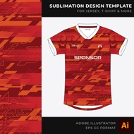 Catalogue 2024 - 004 | Sublimation Jersey, T-Shirt &amp; More Design Template | Adobe Illustrator