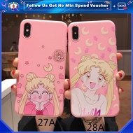 Sailor Moon Casing Vivo 1610 1611 1612 1713 1716 1718 1719 Phone Case vivo 1720 1721 1723 1724 1725 1601 1603 1609 Phone Casing Cartoon Beautiful Girl Silicone Cover Makeup Mirror with Stand-up Lanyar