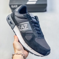 EMPORIO ARMANI EA7 Men's Thick-Soled Breathable Commuter Casual Sports Shoes Brand New
