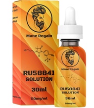 Mane Regain - RU58841 5% Solution (50mg/ml) - DHT Blocker - Advanced Hair Loss Treatment - Anti-Andr