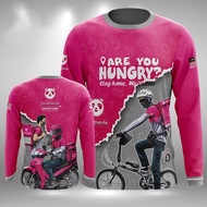 3D PRINTMEN'S/WOMEN'S TSHIRT EXCLUSIVE FOOD PANDA RIDER JERSEY