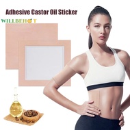 [WillbehotS] 1Pcs Castor Oil Pack Wrap Castor Oil Packs Sticker Kit For Liver Detox Absorbent Self-Adhesive Castor Oil Wrap Cotton Pads [NEW]