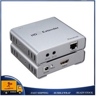 4K 100M HDTV Extender with Loop By CAT5E Cat 6 6e Cat6 RJ45 Transmitter Receiver hd 1080p Laptop PC 