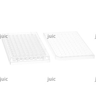 JUIC 1/5Pcs Tissue Culture Plate, 96 Well Flat Bottom Experiment Instrument Tools, Durable  Plastic 