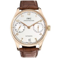 IW Portuguese 500113 IWC men's rose gold automatic wrist watch