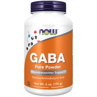 Now Foods, GABA, Powder 170 g, L-tyrosine 500mg Gamma-Aminobutyric Acid Supplement