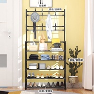 Shoe Rack Stacking Stand Hanger Clothes Hat Bag Hanging Rack Size 48 x 20 x 142 Cm
