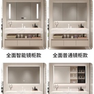 Q-6/H1F72X Light Luxury Bathroom Bathroom Cabinet Combination Bathroom Simple Modern Marble Hand Was