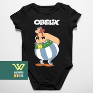 Baby Jumper COMIC CARTOON ASTERIX 8 Baby Clothes 0-12 months Baby Rompers