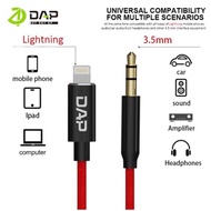 DAP AU13 AUDIO SPLITTER PLUG LIGHTNING TO JACK CABLE 3.5mm