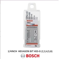Bosch 5pcs Hss-G Iron Drill Bit Set