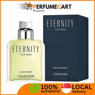 CALVIN KLEIN ETERNITY EDT FOR MEN (100ml / 200ml) [Brand New 100% Authentic Perfume Cart]