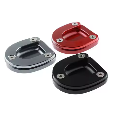 For Vespa gts GTV 300 HPE 2019-2025 Motorcycle Kickstand Foot Side Stand Enlarge Extension Pad Suppo