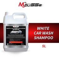 MOUSSE DELUXE WHITENING CAR SHAMPOO 5L/2L CAR SHAMPOO UTK KERETA PUTIH 5L/2L