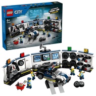 LEGO 60457 Custom Police Garage Building Set, Suitable As Children's Gift