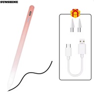 SUNSHINE Tablet Touch Pen, Mobile Phone Indicator Light Active Stylus Pen, Professional Gradient Col