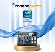 MAONO AM100 sound card audio interface with DJ mixer and sound card Maonocaster Lite Portable ALL-IN
