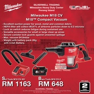 Milwaukee M18 Compact Vacuum (M18 CV)