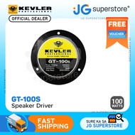 KEVLER GT-100S 100W 1" Mylar Super Dome Speaker Driver with 2Hz-20KHz Frequency Response, 98dB Sensi