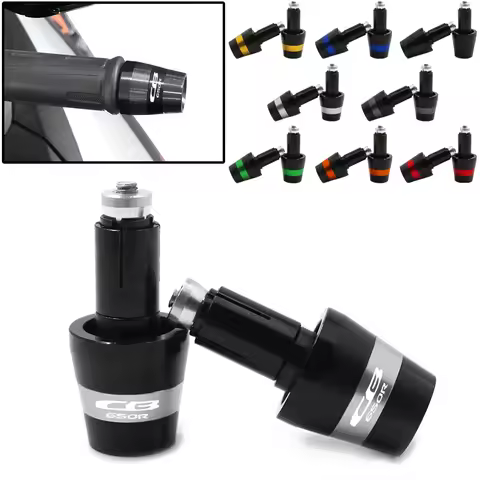 For Honda CB650R CB 650R CB 650 R cb650r Universal Motorcycle 7/8" Handlebar Grips Ends Weight Cap P