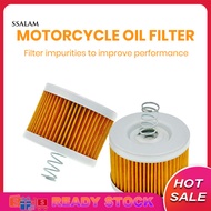 【Ready Stock] Oil Grid Motorcycle Accessories Aluminum Oil Filter High-performance Oil Filter for Yamaha Feizhi Stable Engine Durable Motorcycle Accessories