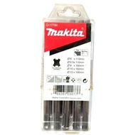MATA SDS Plus Hammer Drill Bits - Makita Concrete Wall Drill Bit Set 6 - 12mm - Makita SDS Plus Conc
