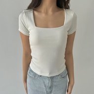 Top CANCER | Women's Knit Top Korean Top Women's Knit Shirt Short Sleeve Basic Short Sleeve