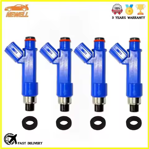 4pcs 23209-21040 23250-21040 Fuel Injector For TOYOTA YARIS JP COROLLA AXIO FIELDER ALLION PREMIO 1.