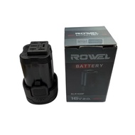 แบตเตอรี่ / แท่นชาร์จ ROWEL 16V ใช้กับรุ่น RW-DIDS185-B  RW-DBDS500  RW-CSD161 ( RW-PT-BLR1620F ) ( 