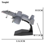 [Tooyful] 1/100 Scale Military Model Toy A-10 Attack Plane Fighter Diecast Metal Plane