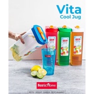 Vita cool jug 1.7 Liter Basic home/ 1.7 Liter drinking water bottle Basic home refrigerator water bo