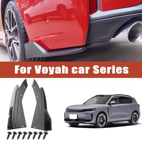 Rear Bumper Spoiler Lip Splitter Diffuser Anti-Crash Winglet Car Mod For Voyah Free Dreamer Passion 