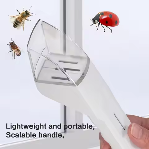 Insect Catcher Handheld Fly Grabber Spider Catcher Bug Insect Catching Tool Bee Clamp Insect Catchin