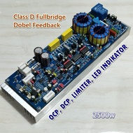 CODE CLASS D D2K FULLBRIDGE DOBEL FEEDBACK + LIMITER POWER AMPLIFIER