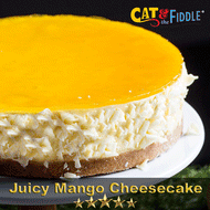 Mango Cheesecake by Cat and the Fiddle from Celebrity Chef Daniel Tay! Now Halal Certified!