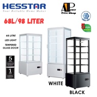 [Free Installation within Klang valleyArea] Hesstar 68L HDS-NF68G4/98G4/238G4 Countertop 4 Side Glas