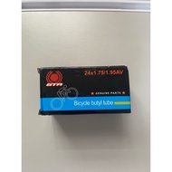 Bicycle Inner Tube 24” x 1.75/1.95 Schrader Valve (AV)