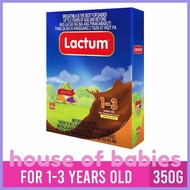 Lactum}U>Chocolate)Y>for)hK>1-3(tn=Years(wi=Old(Fp=350g(LO=Milk(dc=Supplement