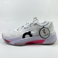On The Roger Pro Fire White Pink Tennis Shoes
