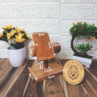 stand hp kayu dan jam tangan/dudukan hp/phone holder bilkso 4197ad