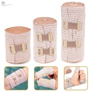 AUGUSTINA Elastic Bandage Wrap, High Elasticity Strong Compression Elastic Tendon Bandage, with Clip