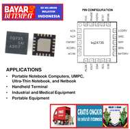 IC BQ735 BQ24735 BQ 735 BQ 24735 BQ24735RGRR BX65
