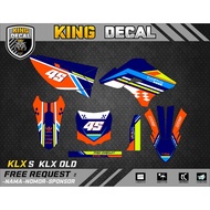 Decal KLX OLD DECAL KLX S DECAL STICKER KLX 17
