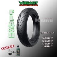 120/70-17 TL ORIGINAL BEAST MOTORCYCLE TIRE "BEAST FLASH P6240" 120/70 - 17 Tubeless