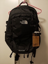 The North Face Tellus 25 背囊 黑色