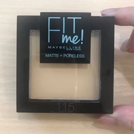 Maybelline fit me粉餅